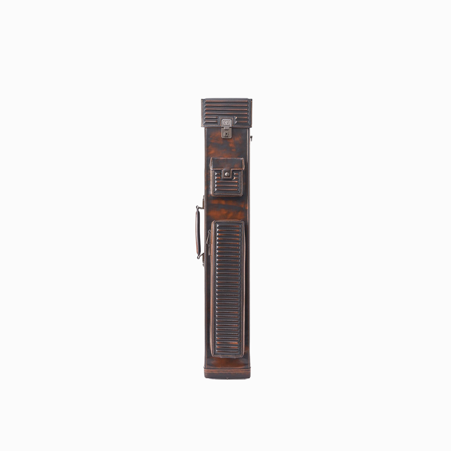 Lizard Rubbing Plate Series Cue Case 3B4S