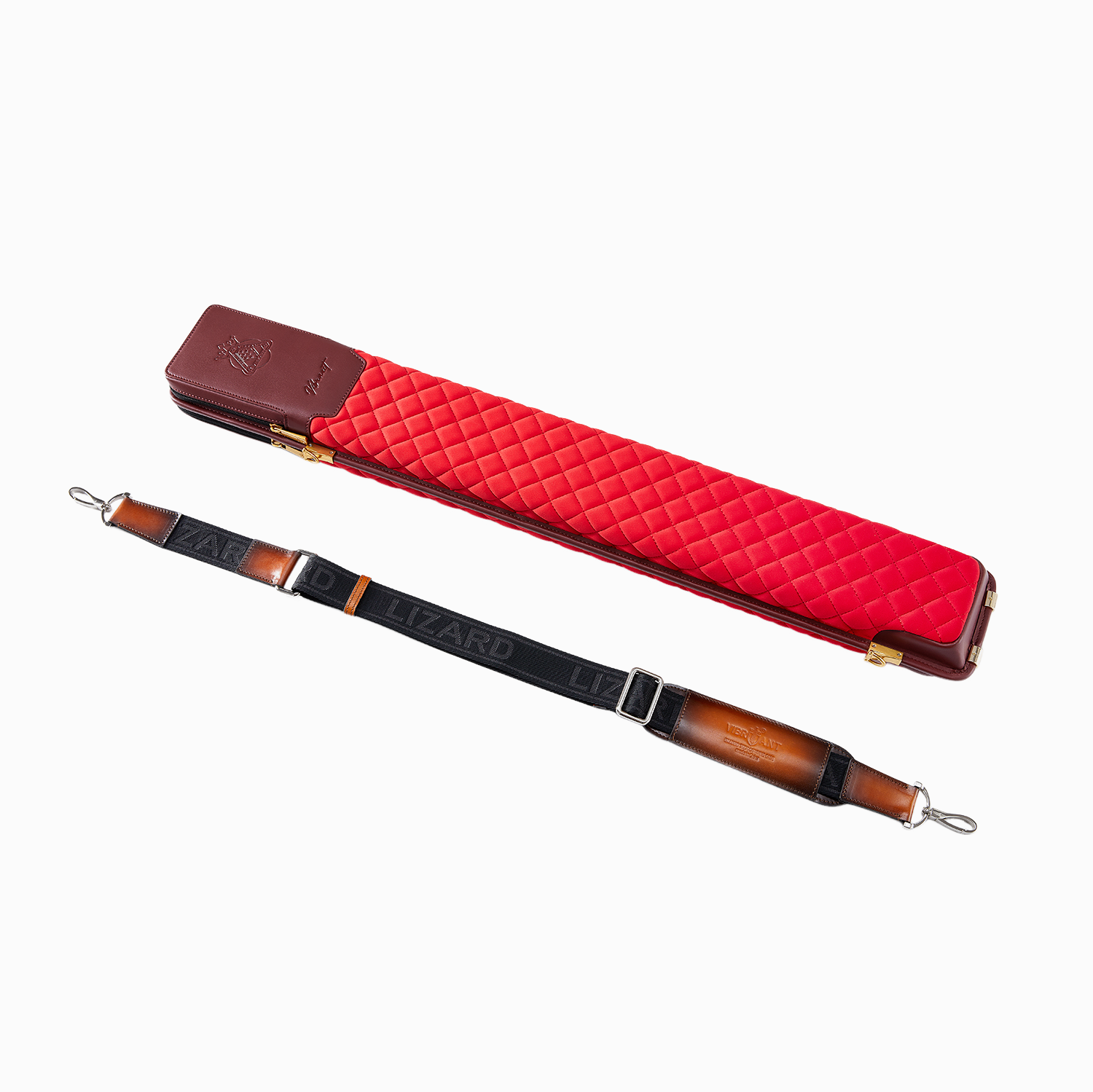 Lizard Wipe-stained Series Cue Case 3B4S