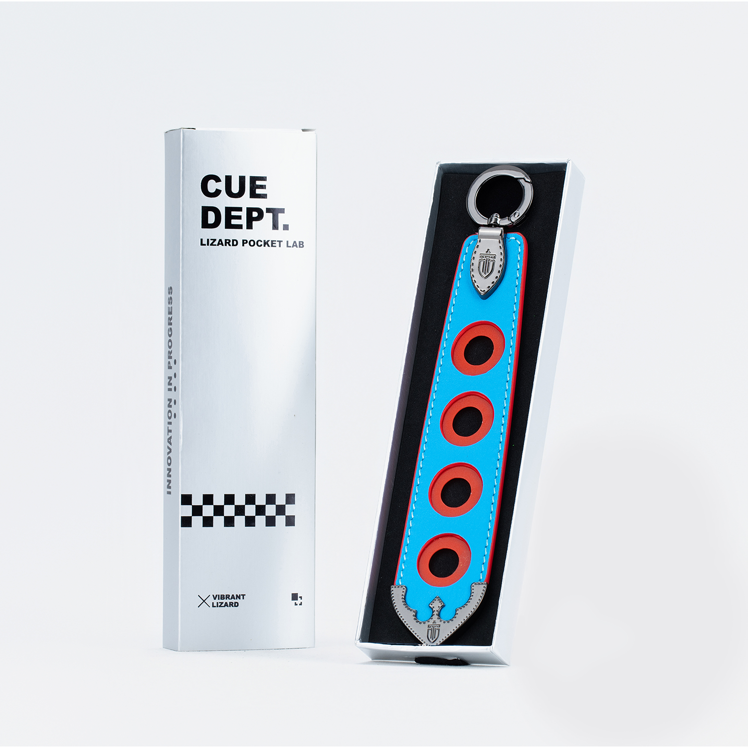 Lizard 4-Hole Cue Butt Collector-Fluorescent