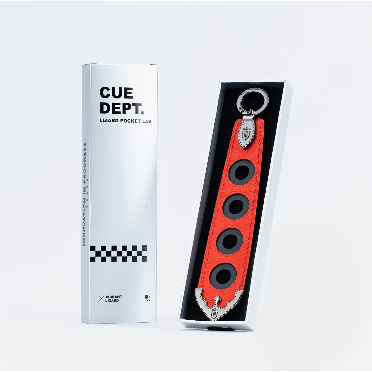 Lizard 4-Hole Cue Butt Collector-Fluorescent