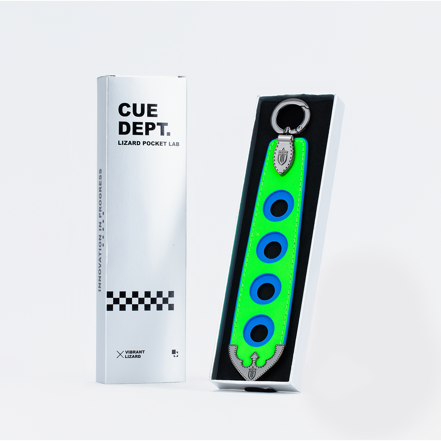 Lizard 4-Hole Cue Butt Collector-Fluorescent