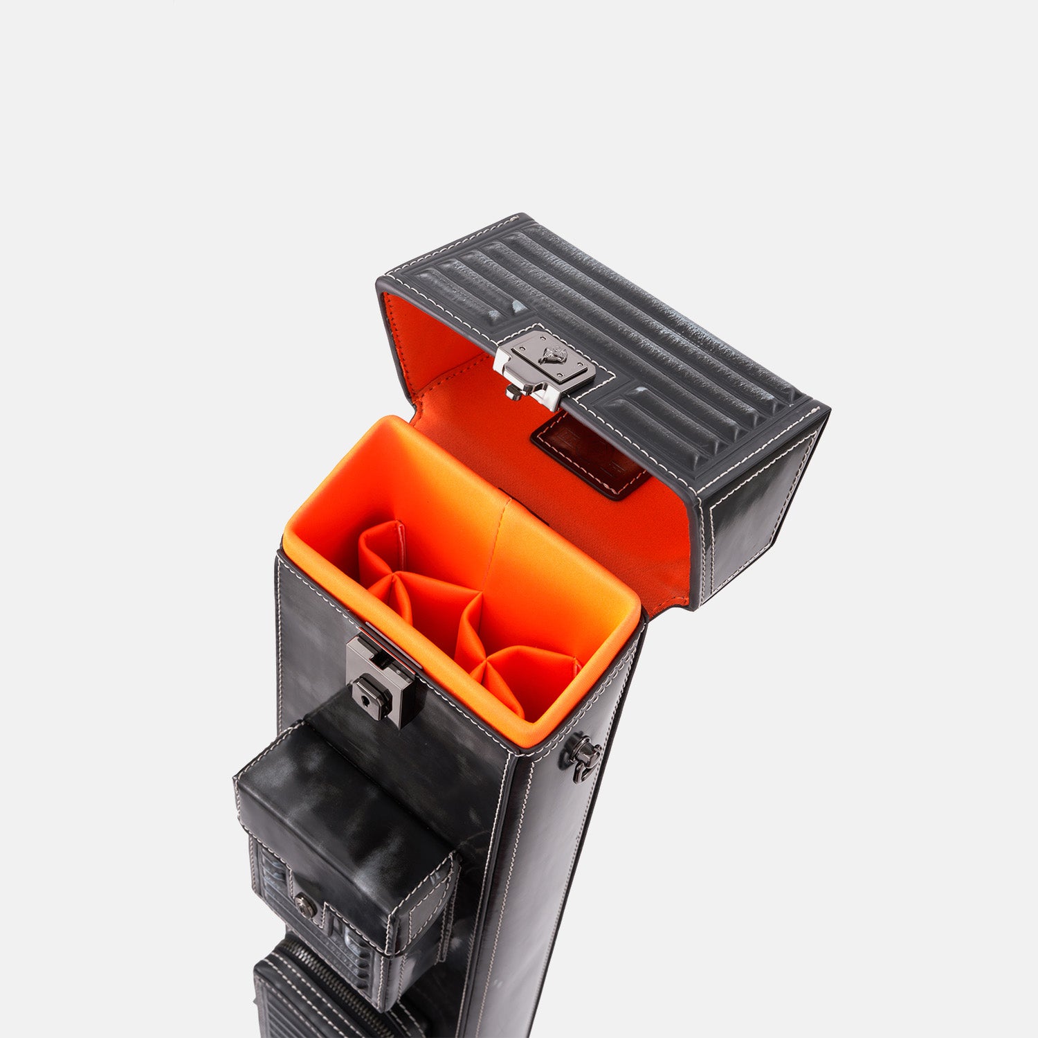 Washboard cue case-Black