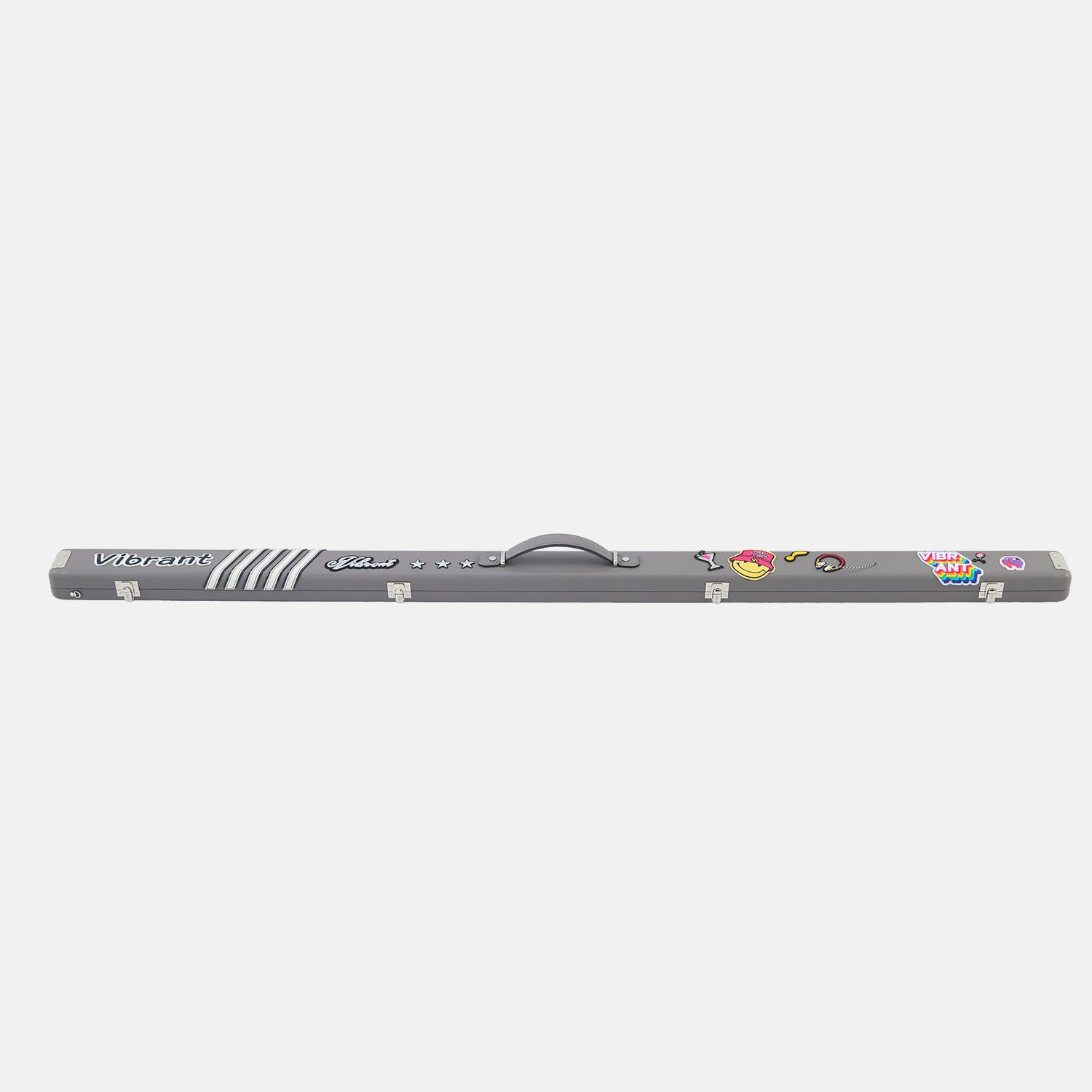 Rainbow snooker cue case-Grey