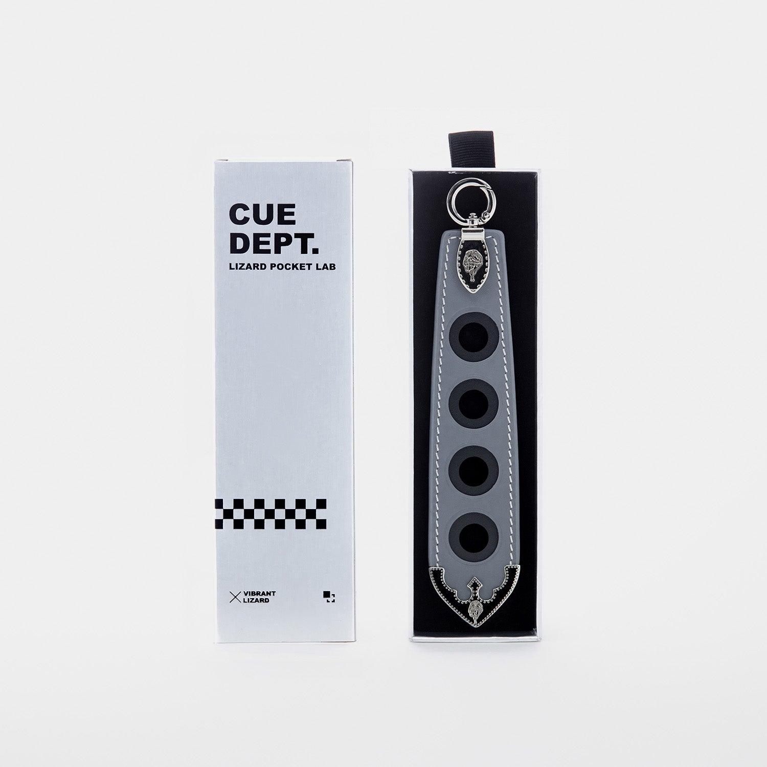 LIZARD 4-Hole Cue Butt Collector-Hermès Orange