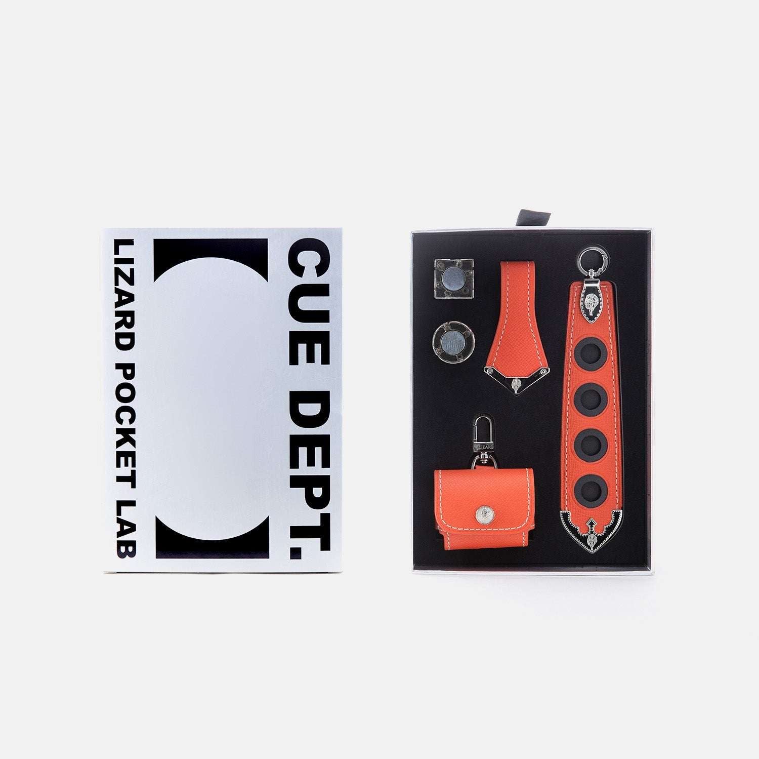 LIZARD Billiard Accessories Kit-Hermès Orange