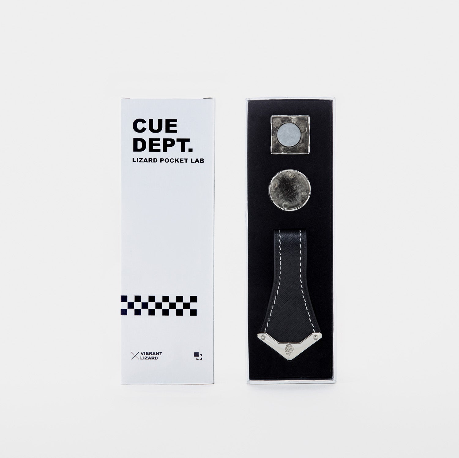 LIZARD Cue Chalk clip-Black