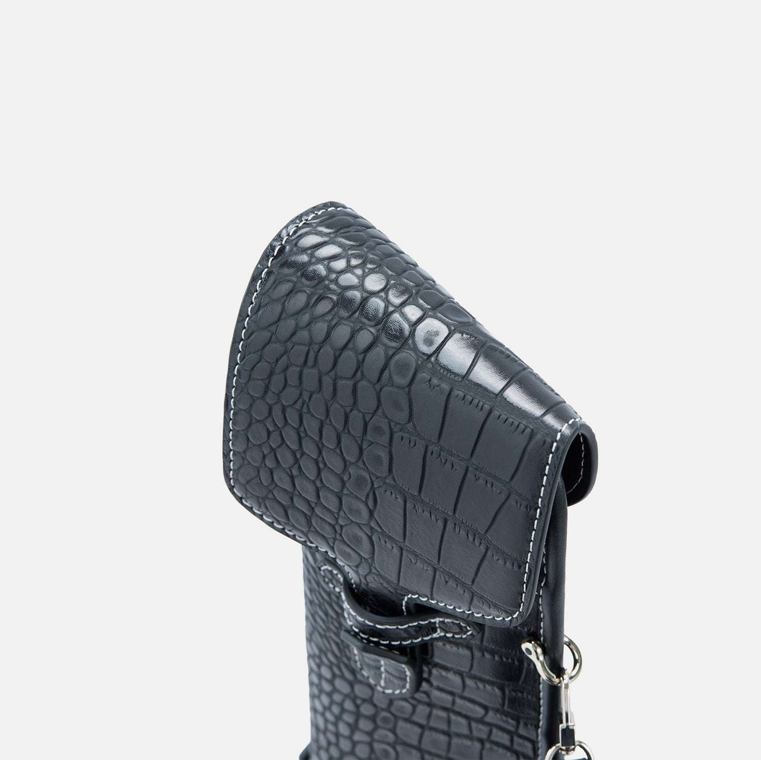 Knife cue bag-Crocodile Pattern