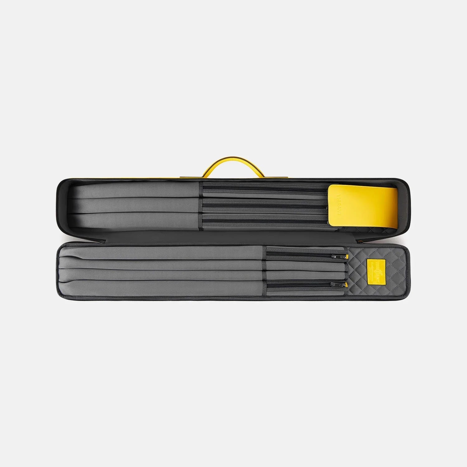 Rainbow cue bag-Naples Yellow