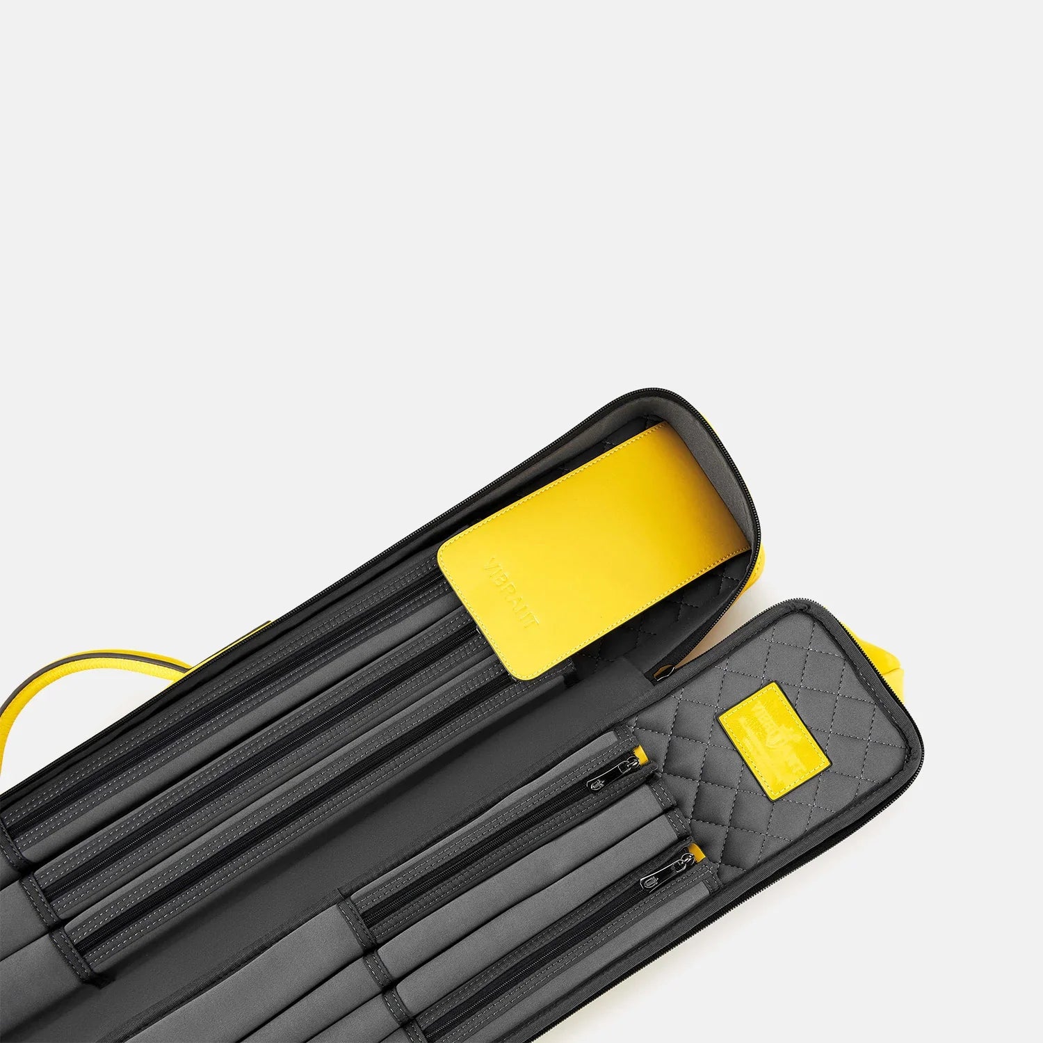 Rainbow cue bag-Naples Yellow