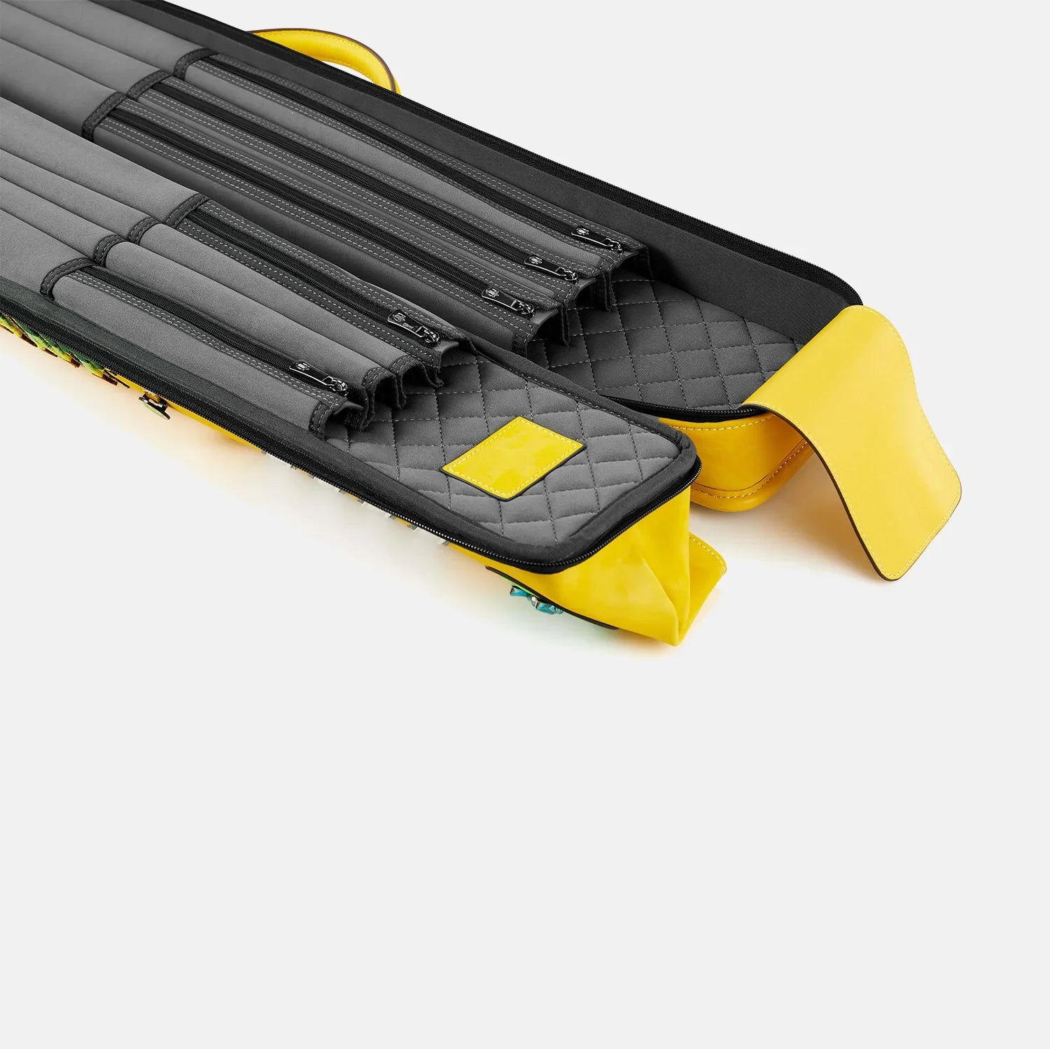 Rainbow cue bag-Naples Yellow