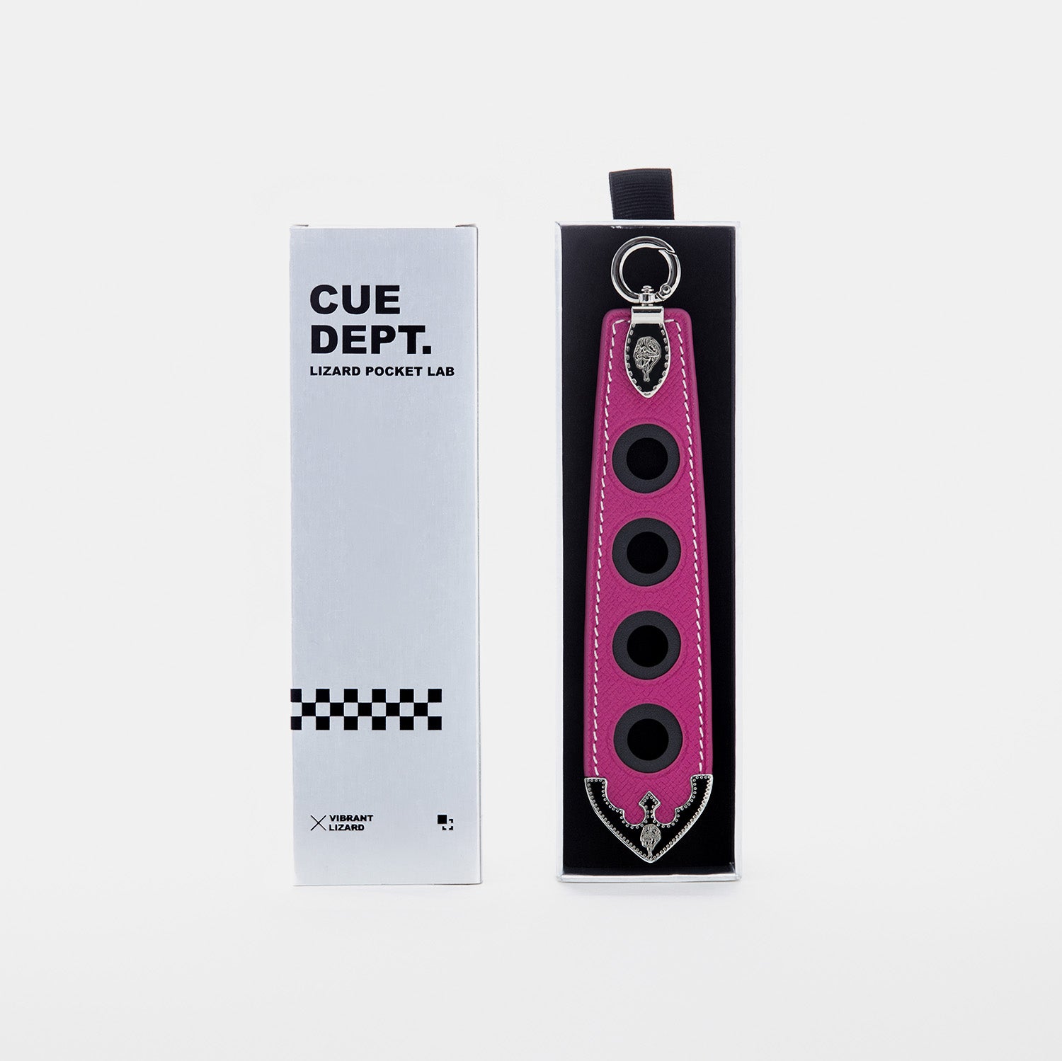 LIZARD 4-Hole Cue Butt Collector-Hermès Orange