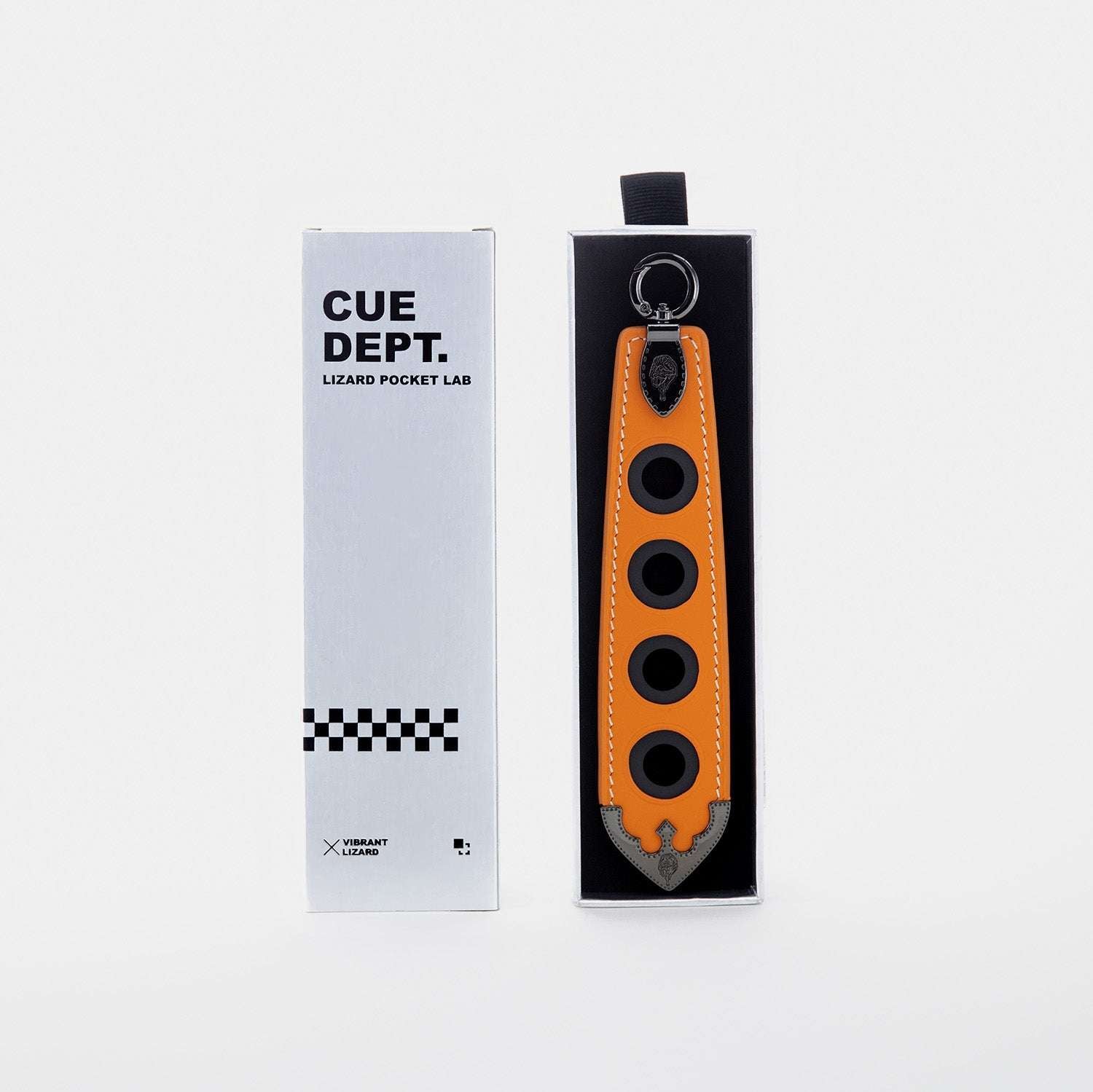 LIZARD 4-Hole Cue Butt Collector-Black