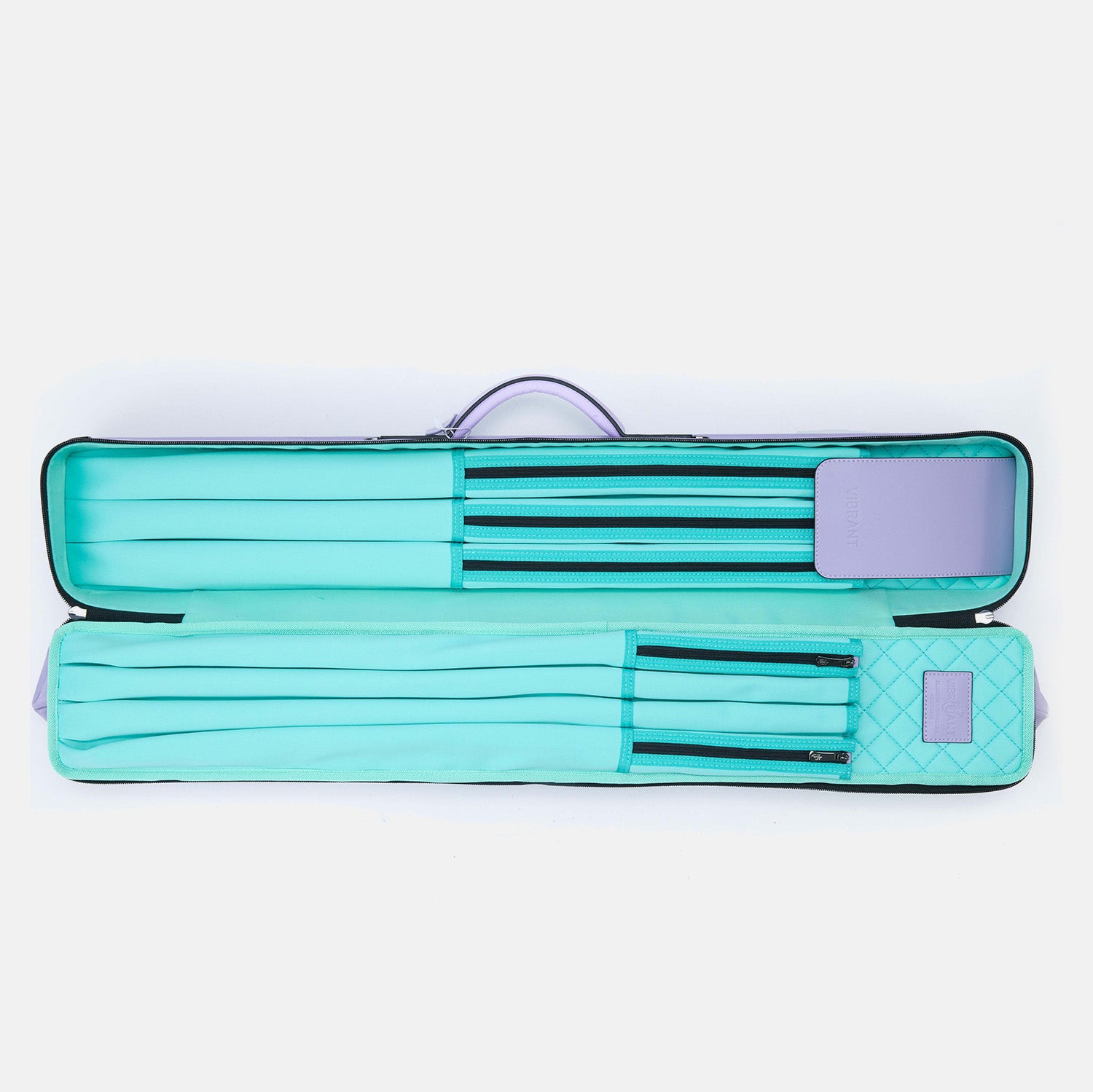 Rainbow cue bag-Violet