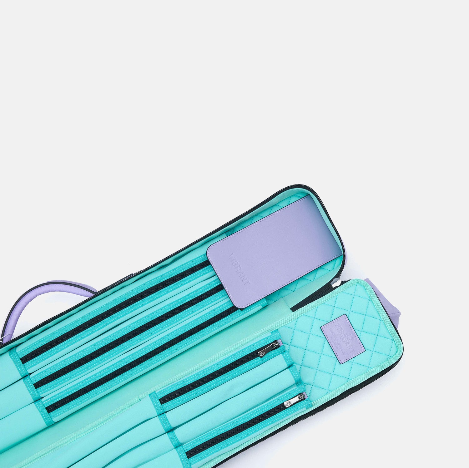 Rainbow cue bag-Violet