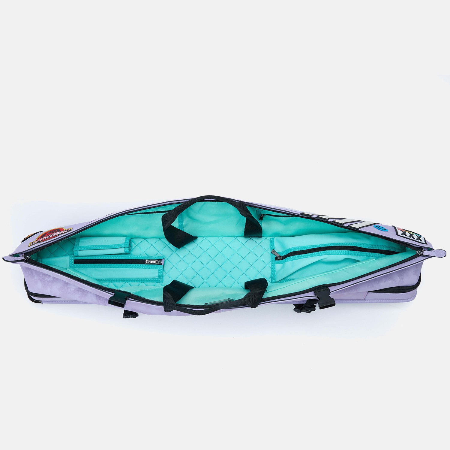 Rainbow cue bag-Violet