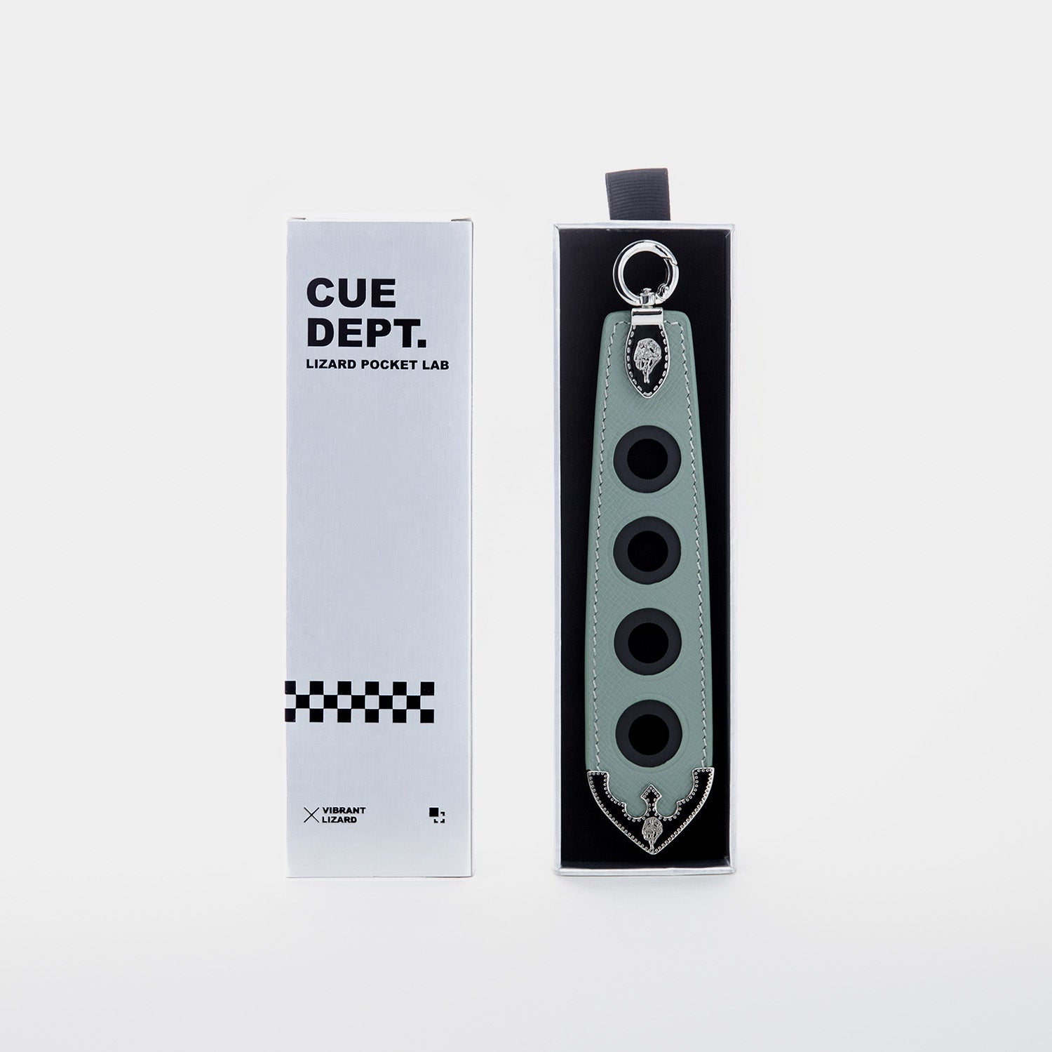 LIZARD 4-Hole Cue Butt Collector-Hermès Orange