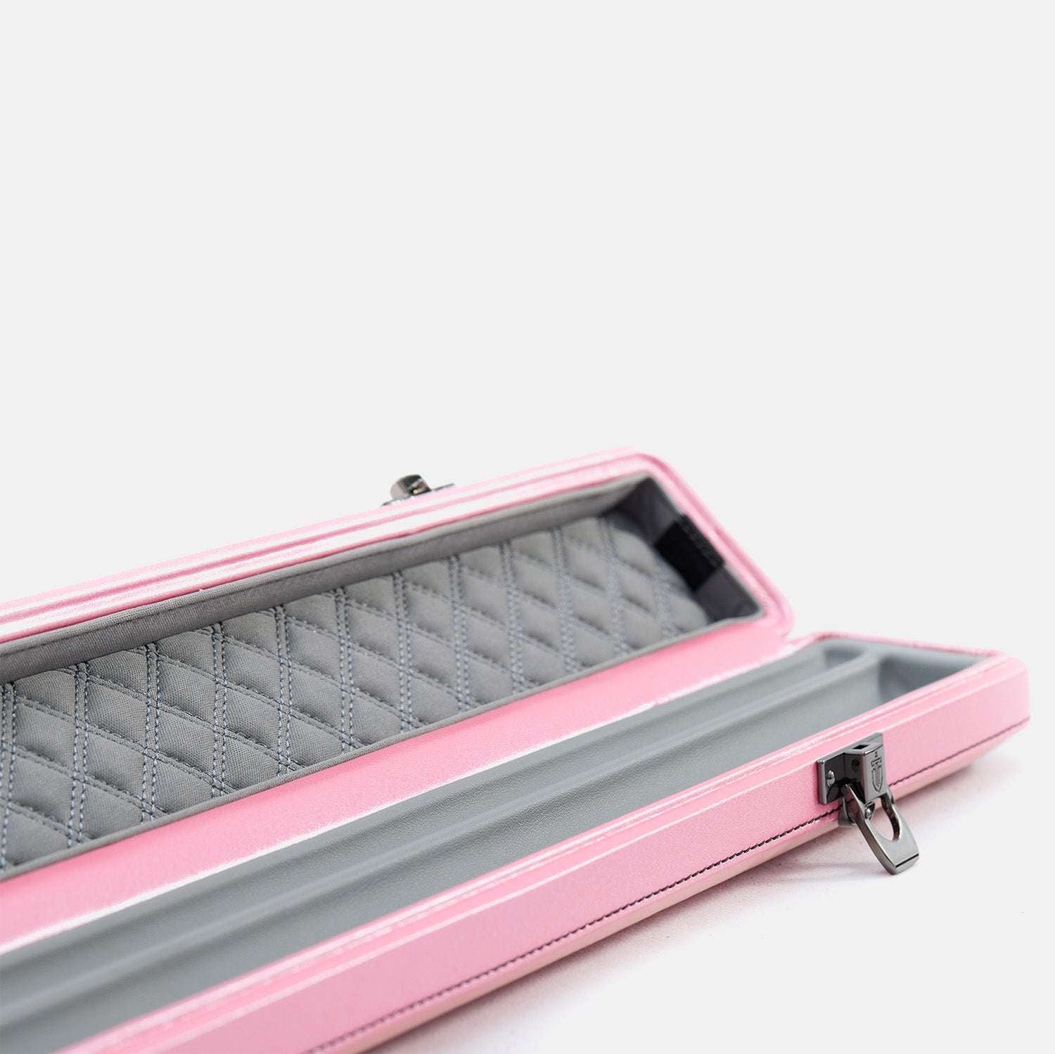 Carbon fiber snooker cue case-Pink