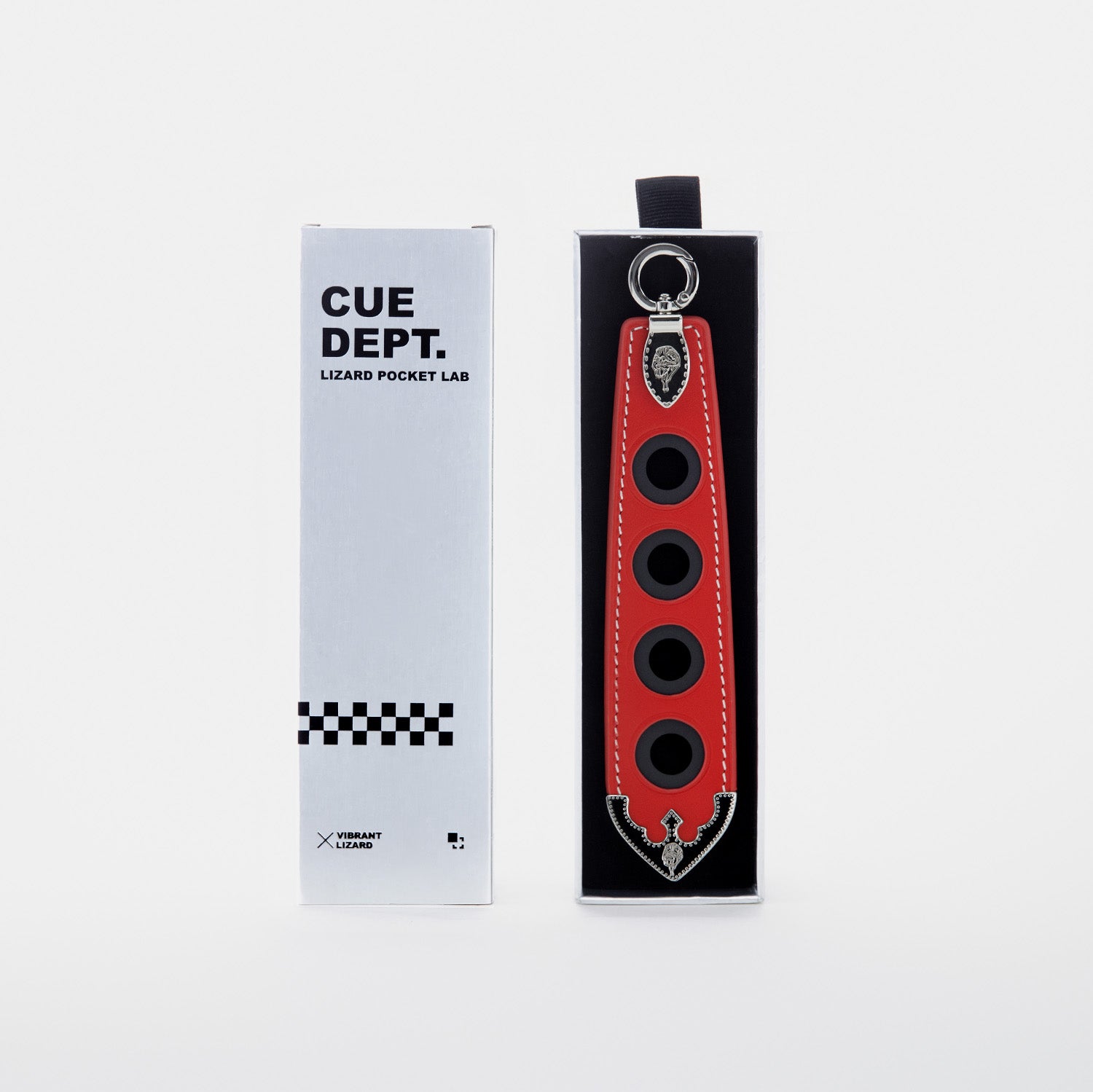 LIZARD 4-Hole Cue Butt Collector-Hermès Orange