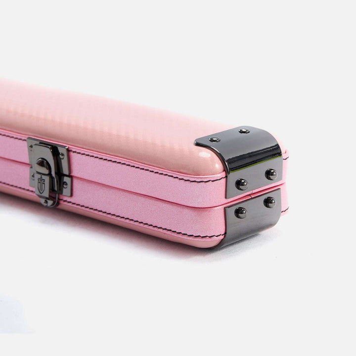 Carbon fiber snooker cue case-Pink