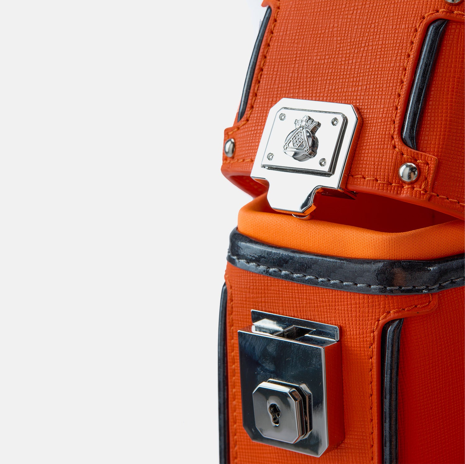 Diamond cue case-White