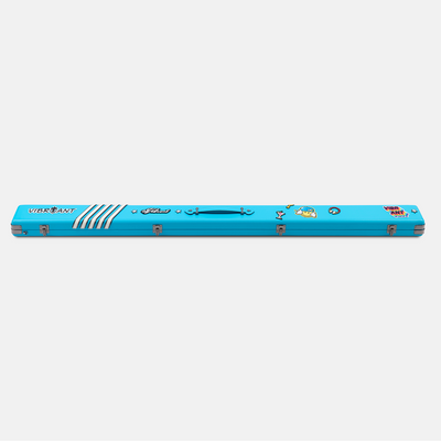 Lizard Rainbow Series Snooker Cue Case 3 Slots