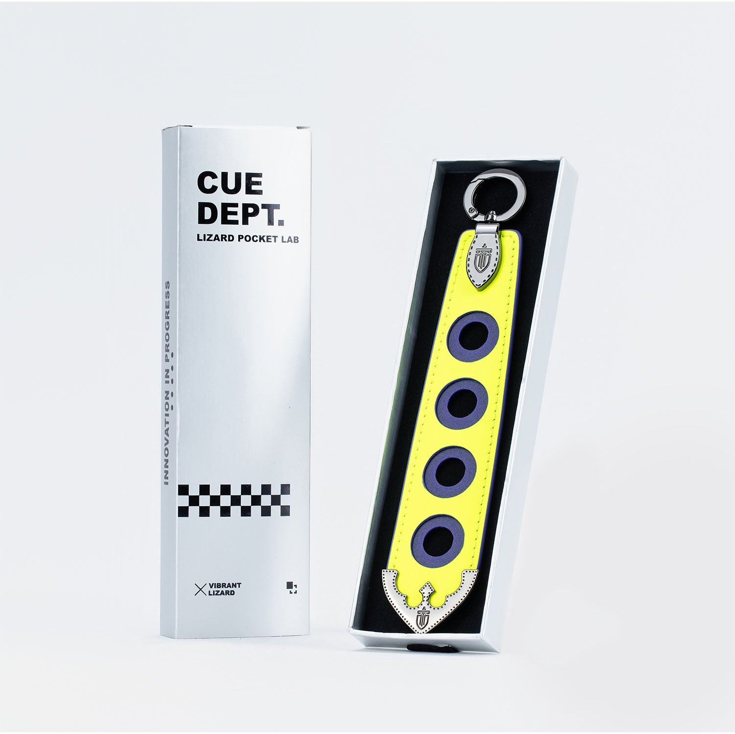 Lizard 4-Hole Cue Butt Collector-Fluorescent