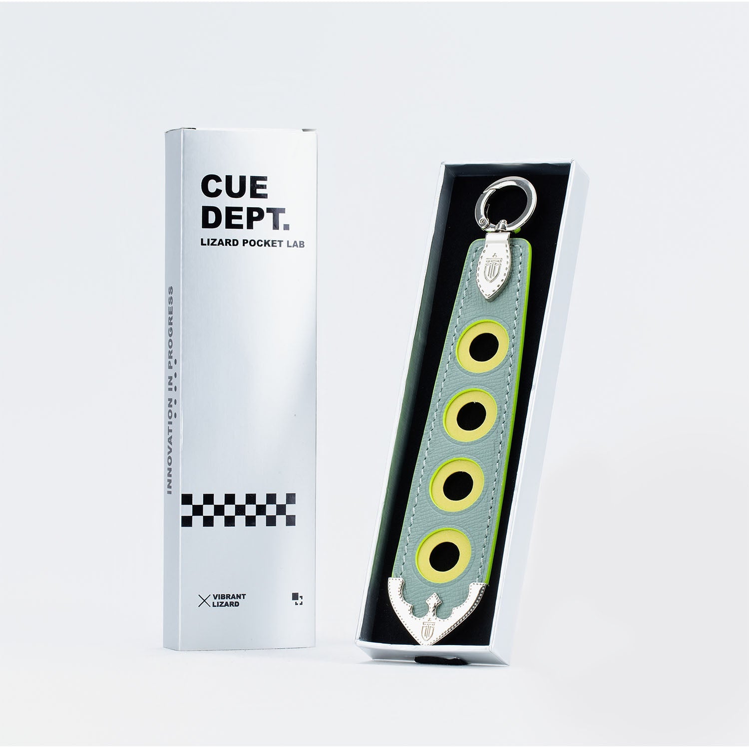 Lizard 4-Hole Cue Butt Collector-Fluorescent