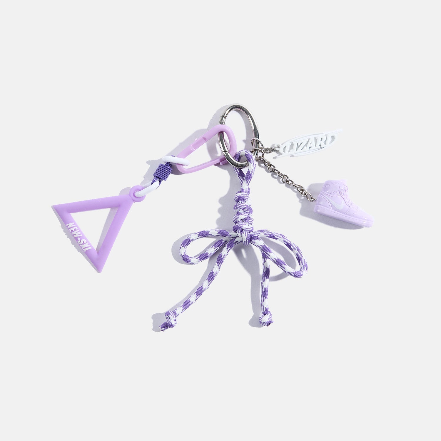 Lizard Cue Case Charm#color_lavender-drop