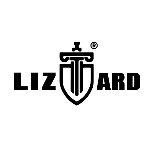 Lizard cue case logo black