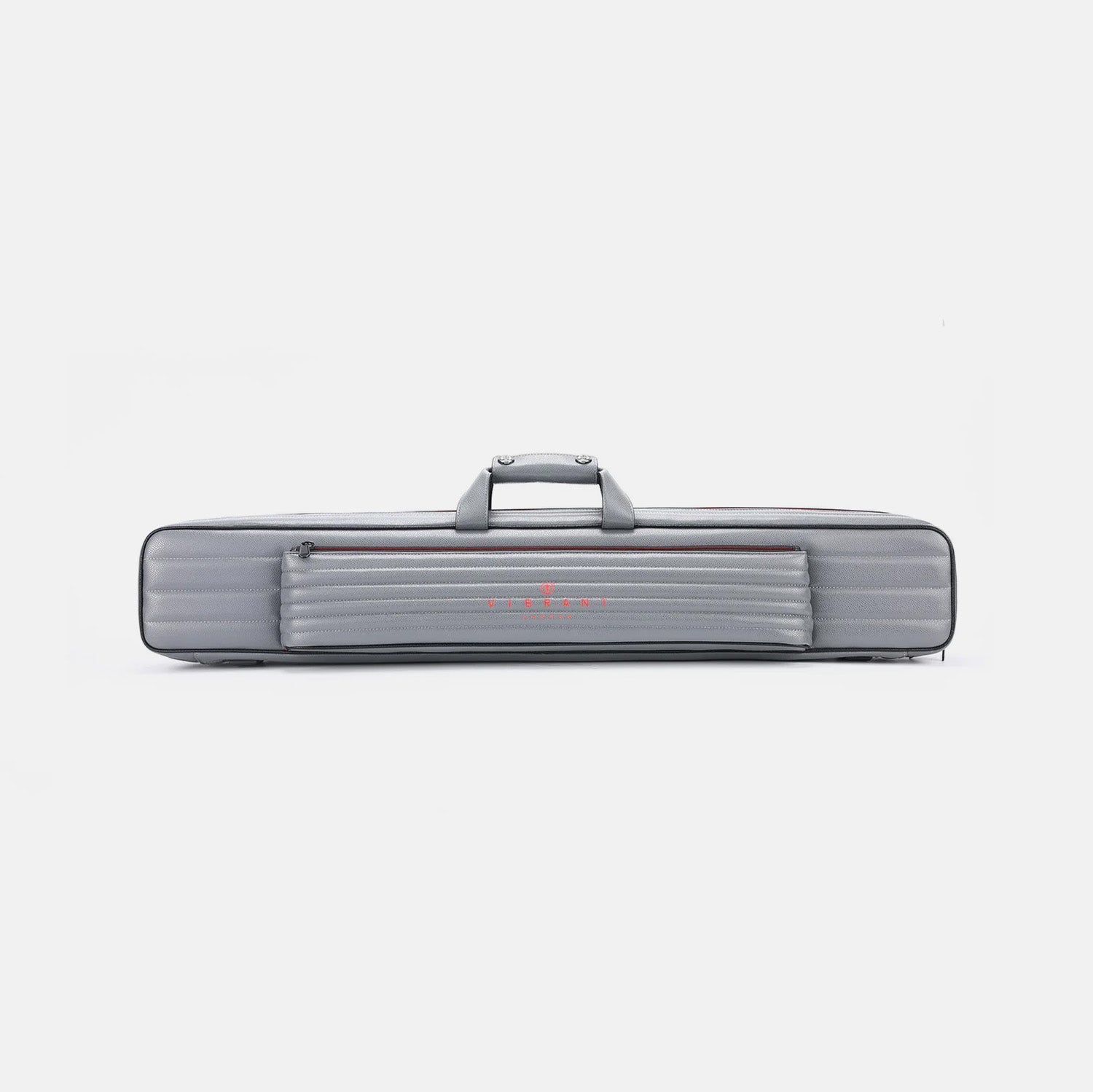 Black cue case with a brand logo on a white background